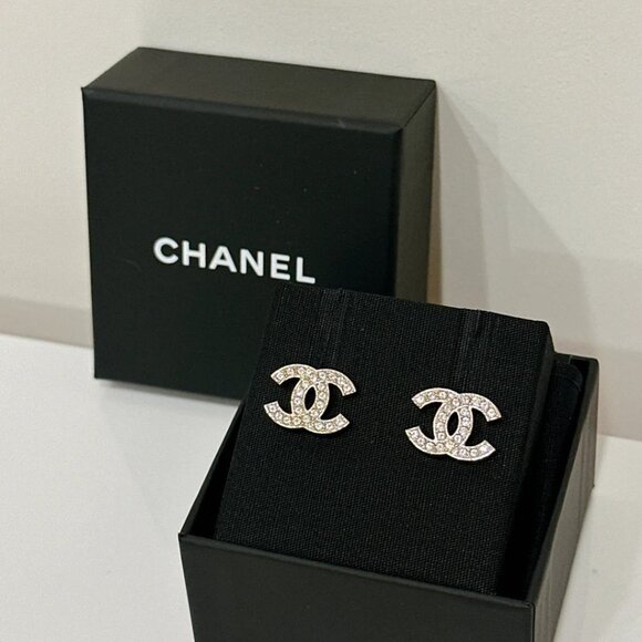 Chanel Double C Earrings - Picture 1 of 5